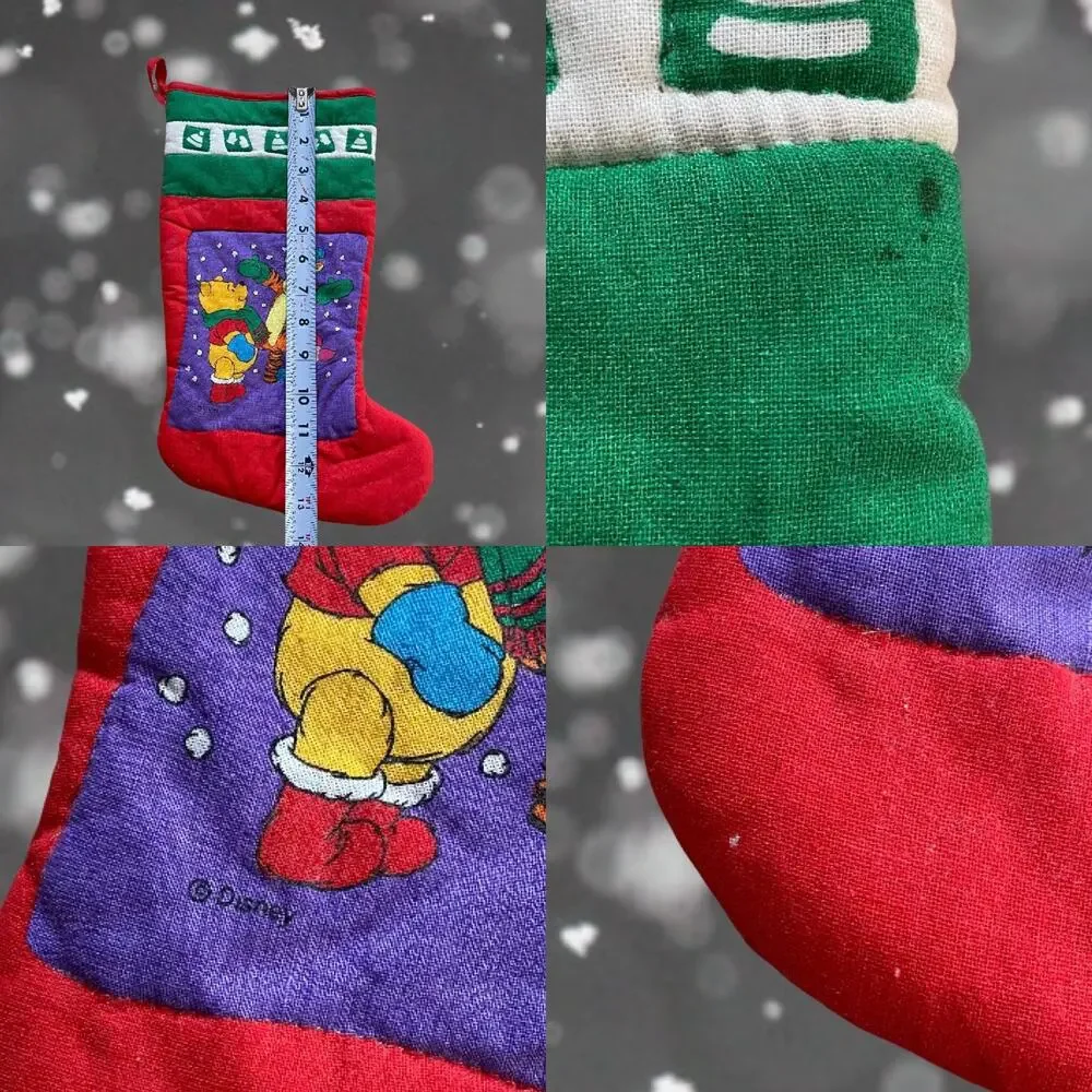 Disney Winnie the Pooh, Tigger, and Piglet Holiday Stocking